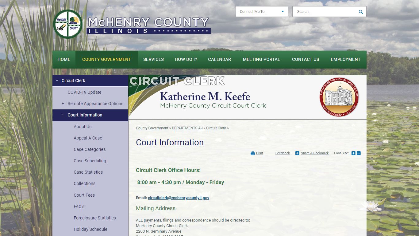 Court Information | McHenry County, IL